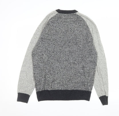 Mens UK Size M NEXT Grey Pullover Jumper