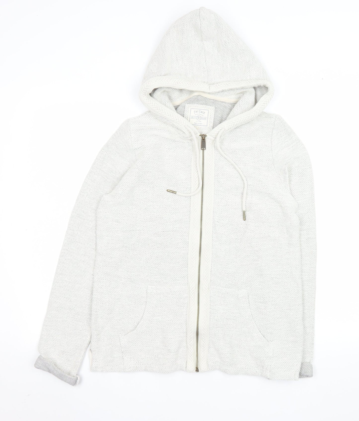 Womens UK Size 12 Fat Face Ivory Basic Jacket