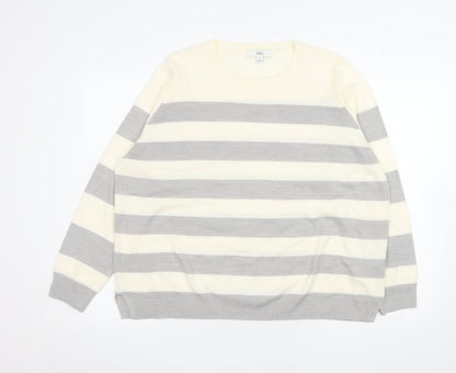Womens UK Size 18 Marks and Spencer Multicoloured Pullover Jumper