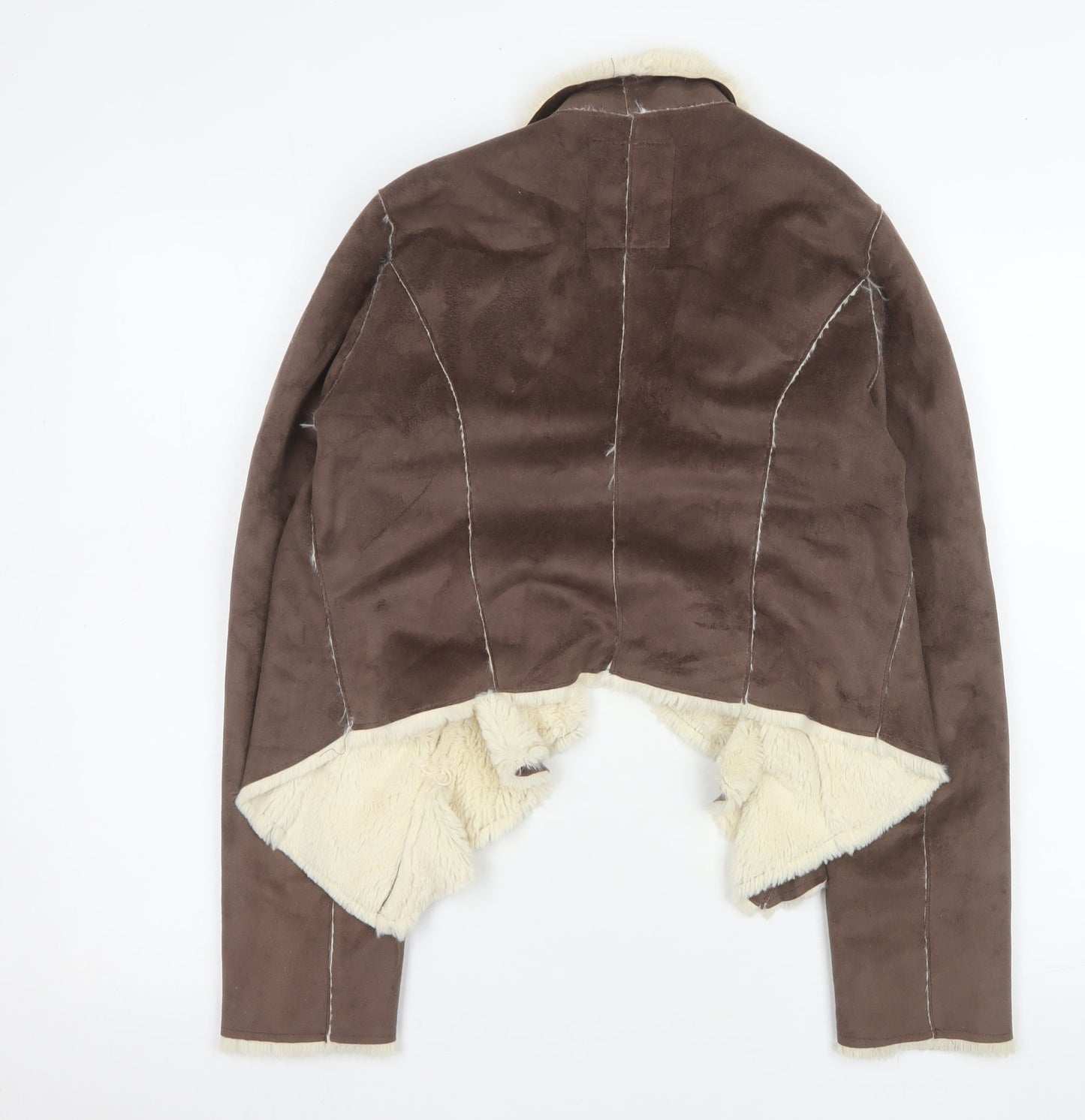 Womens UK Size 12 New Look Brown Basic Jacket