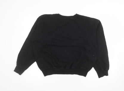 Womens UK Size L Skinnydip London Black Pullover Sweatshirt