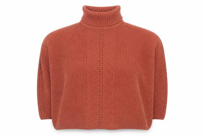 Womens UK Size 12 Miss Selfridge Brown Pullover Jumper