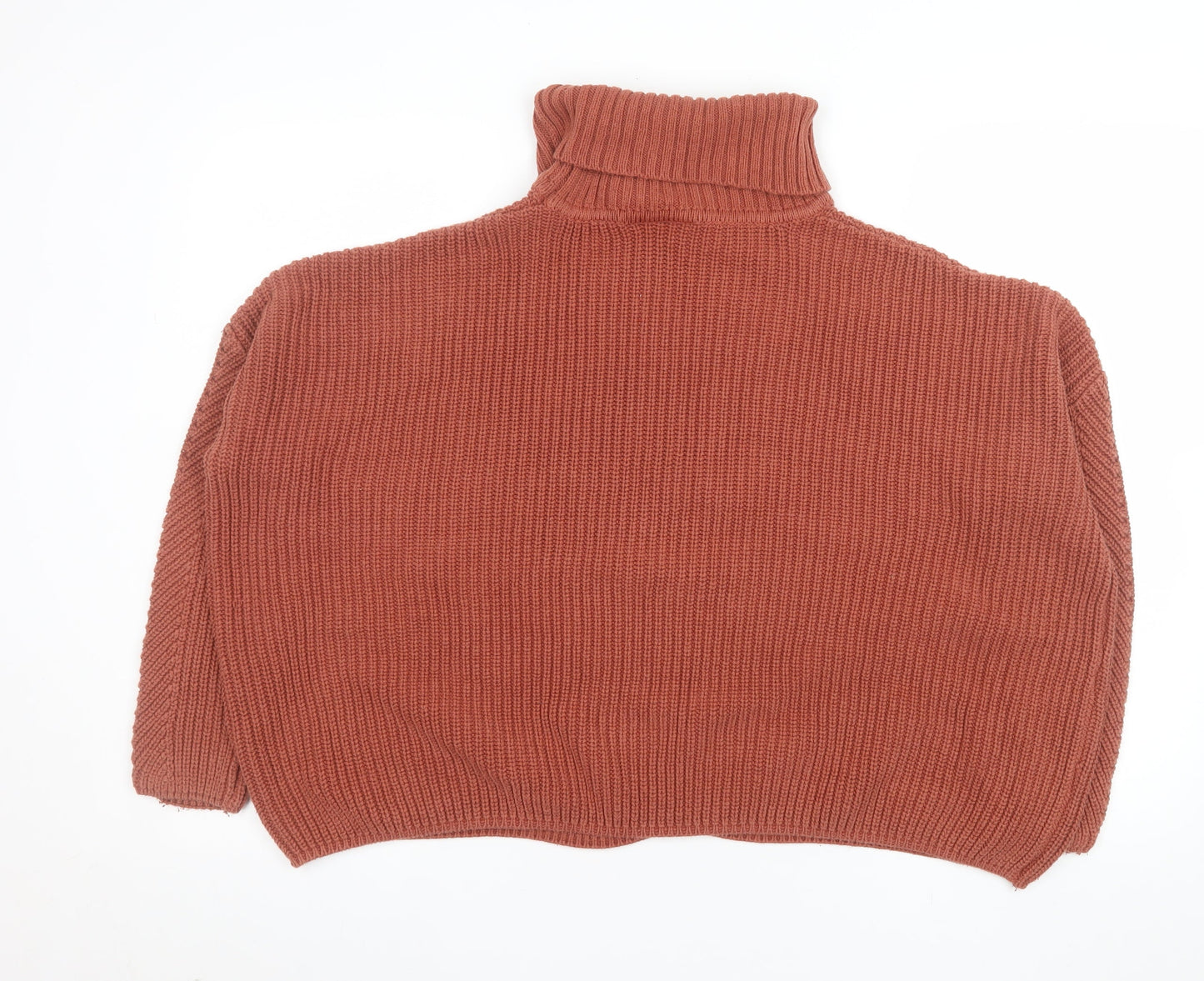 Womens UK Size 12 Miss Selfridge Brown Pullover Jumper