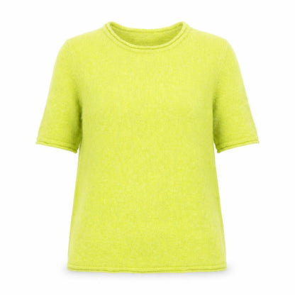 Womens UK Size S NEXT Yellow Basic T-Shirt