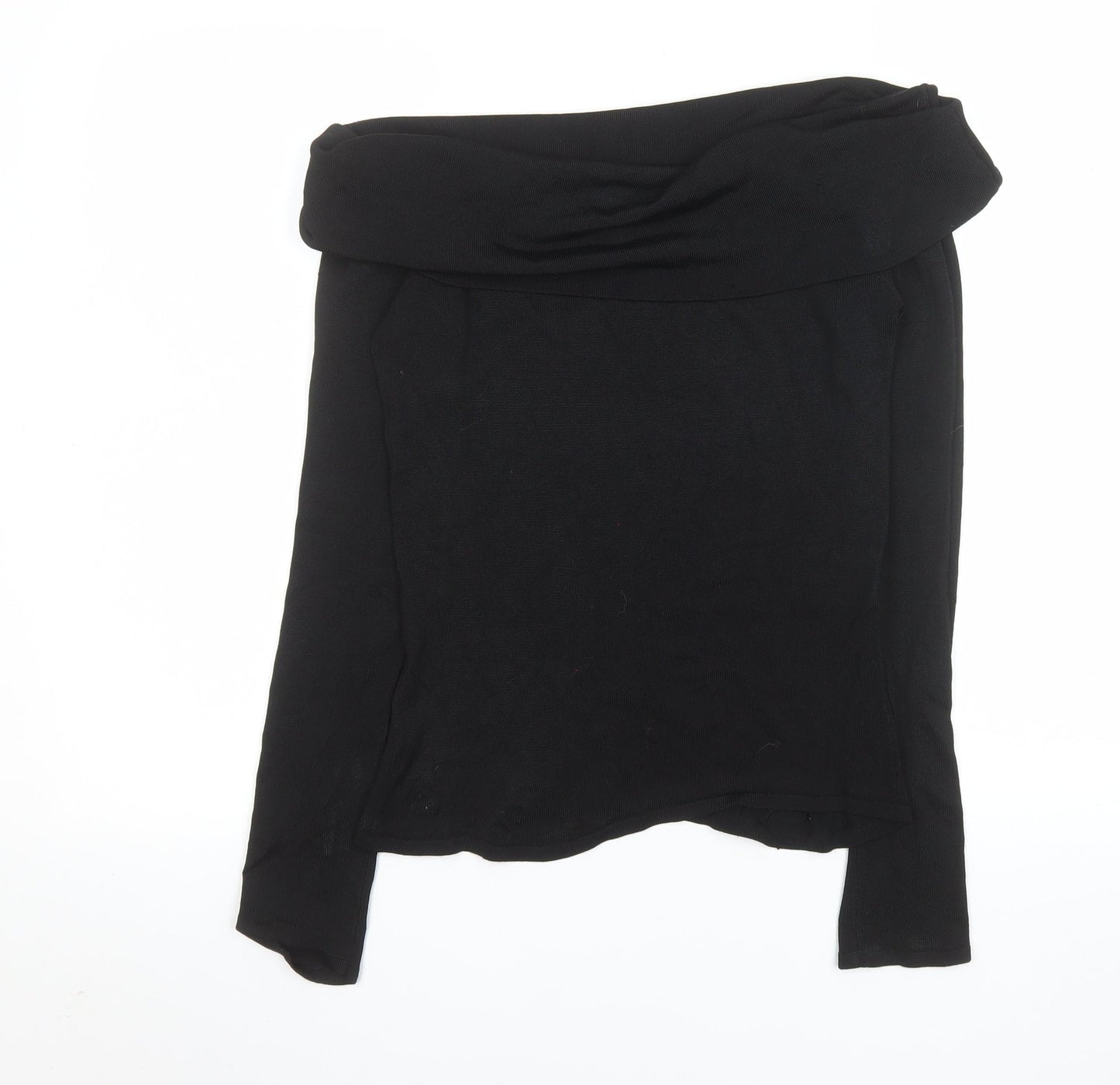 Womens UK Size 10 Karen Millen Black Basic Blouse