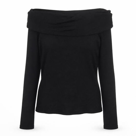 Womens UK Size 10 Karen Millen Black Basic Blouse