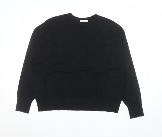 Womens UK Size 16 TU Black Pullover Jumper