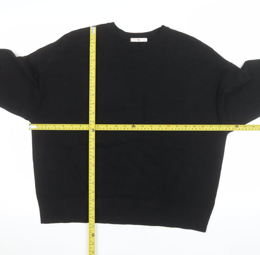 Womens UK Size 16 TU Black Pullover Jumper
