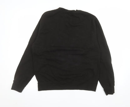Mens UK Size M Gametee Black Pullover Sweatshirt