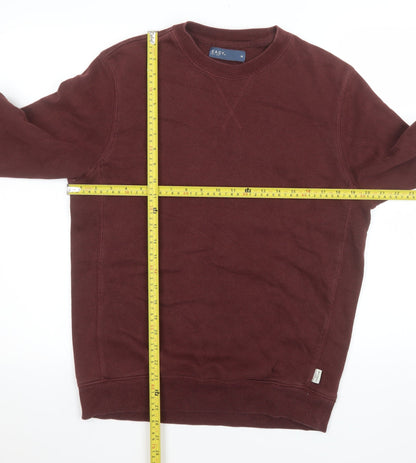 Mens UK Size M Easy Brown Pullover Sweatshirt