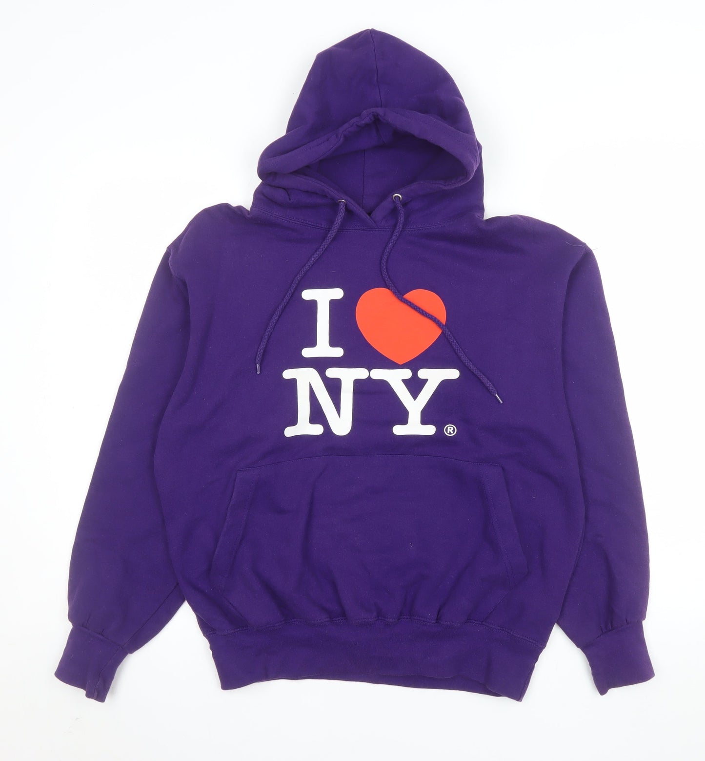 Mens UK Size S SUN USA Purple Pullover Hoodie