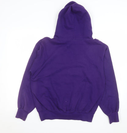 Mens UK Size S SUN USA Purple Pullover Hoodie