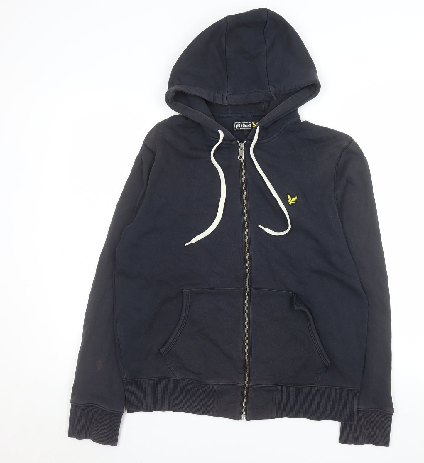 Mens UK Size L Lyle & Scott Blue Basic Jacket