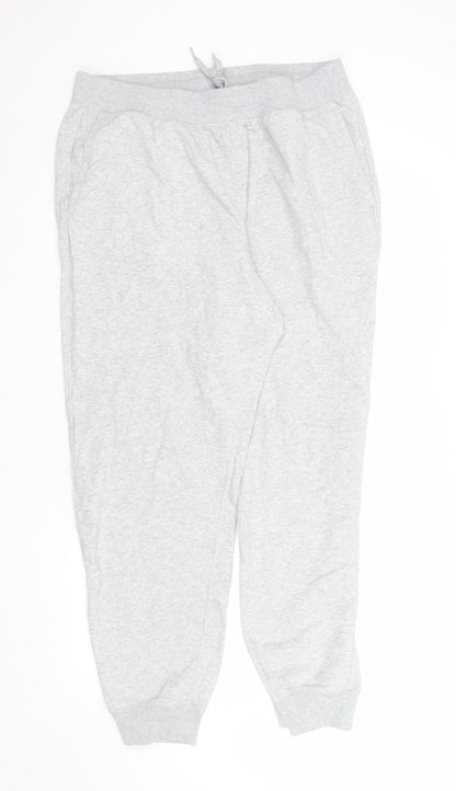 Womens UK Size XL Uniqlo Regular Fit Jogger Grey Trousers