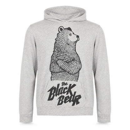 Mens UK Size L Bershka Grey Pullover Hoodie