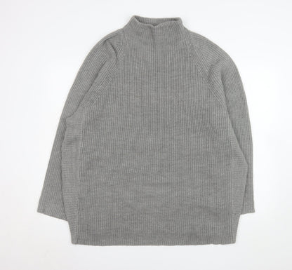 Womens UK Size 18-20 Yours Grey Pullover Jumper