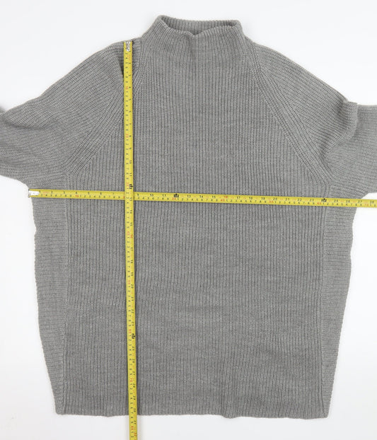Womens UK Size 18-20 Yours Grey Pullover Jumper