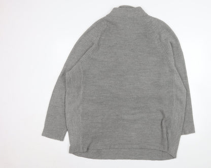 Womens UK Size 18-20 Yours Grey Pullover Jumper