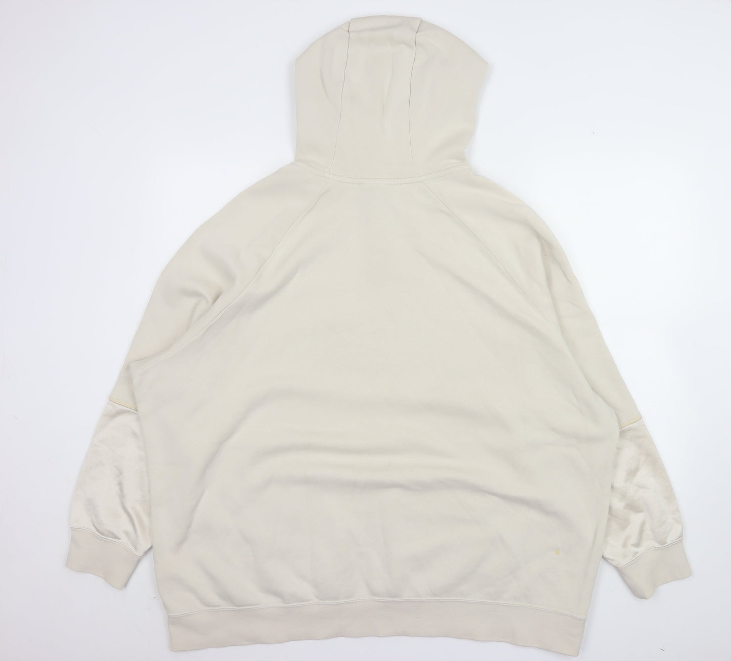Womens UK Size XL Nike Beige Pullover Hoodie