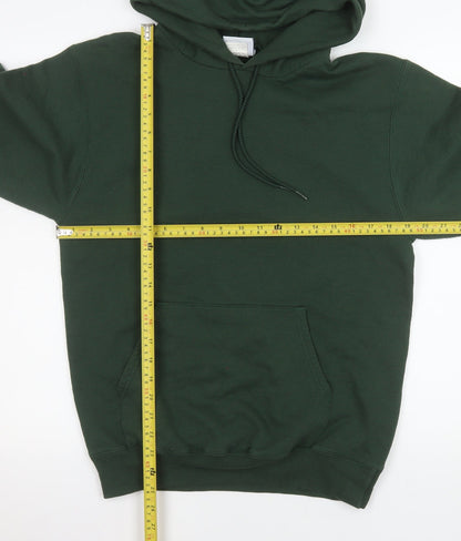 Mens UK Size S Champion Green Pullover Hoodie