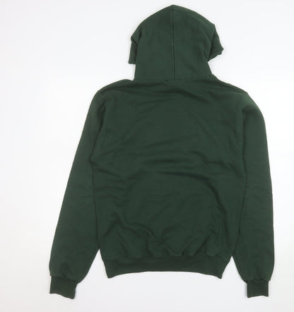 Mens UK Size S Champion Green Pullover Hoodie