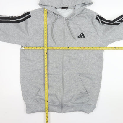 Mens UK Size M adidas Grey Basic Jacket