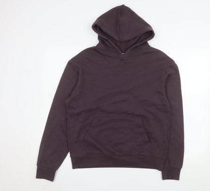Mens UK Size S Marks and Spencer Brown Pullover Hoodie