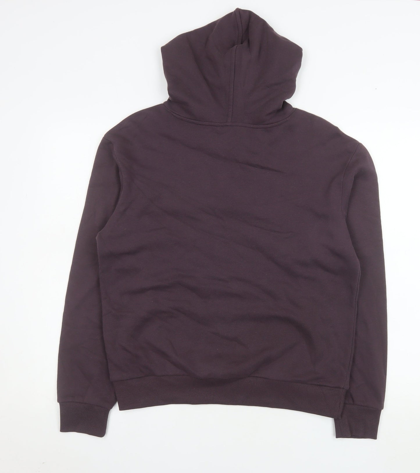 Mens UK Size S Marks and Spencer Brown Pullover Hoodie