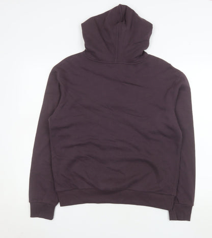 Mens UK Size S Marks and Spencer Brown Pullover Hoodie