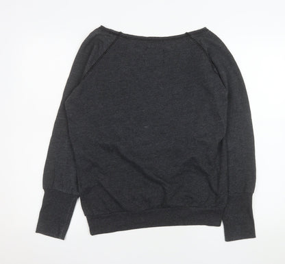 Mens UK Size L Sportiqe Grey Pullover Sweatshirt