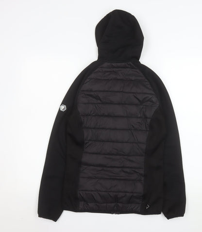 Regatta Great Outdoors Women's Black Hooded Puffer Jacket Size 8