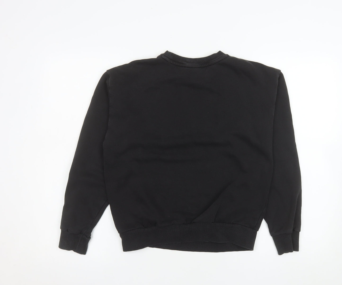 Womens UK Size XS PUMA Black Pullover Sweatshirt
