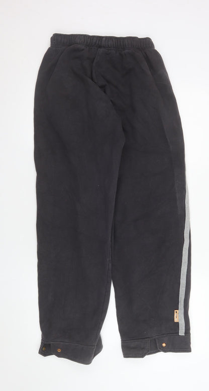 Jordan Men's Black M Track Pants with Side Stripes