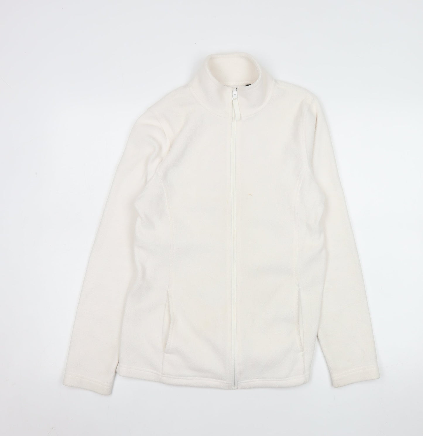 Womens UK Size S St. Bernard for Dunnes Stores Ivory Full Zip Sweatshirt