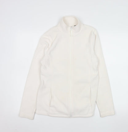 Womens UK Size S St. Bernard for Dunnes Stores Ivory Full Zip Sweatshirt
