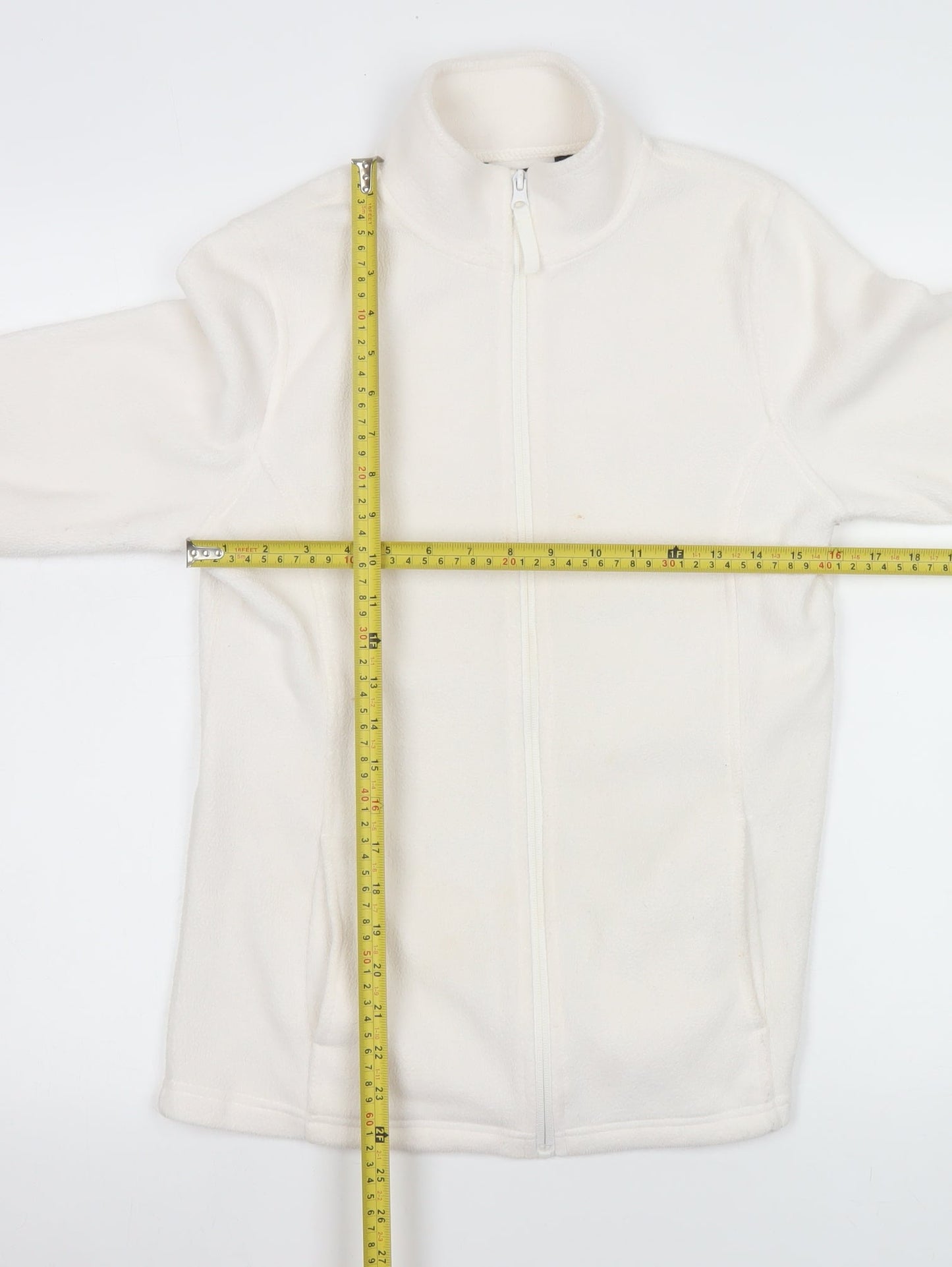 Womens UK Size S St. Bernard for Dunnes Stores Ivory Full Zip Sweatshirt