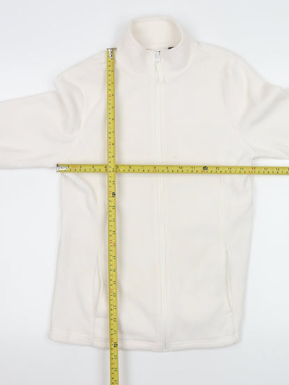 Womens UK Size S St. Bernard for Dunnes Stores Ivory Full Zip Sweatshirt