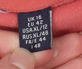 Womens UK Size 16 Regatta Pink Pullover Sweatshirt