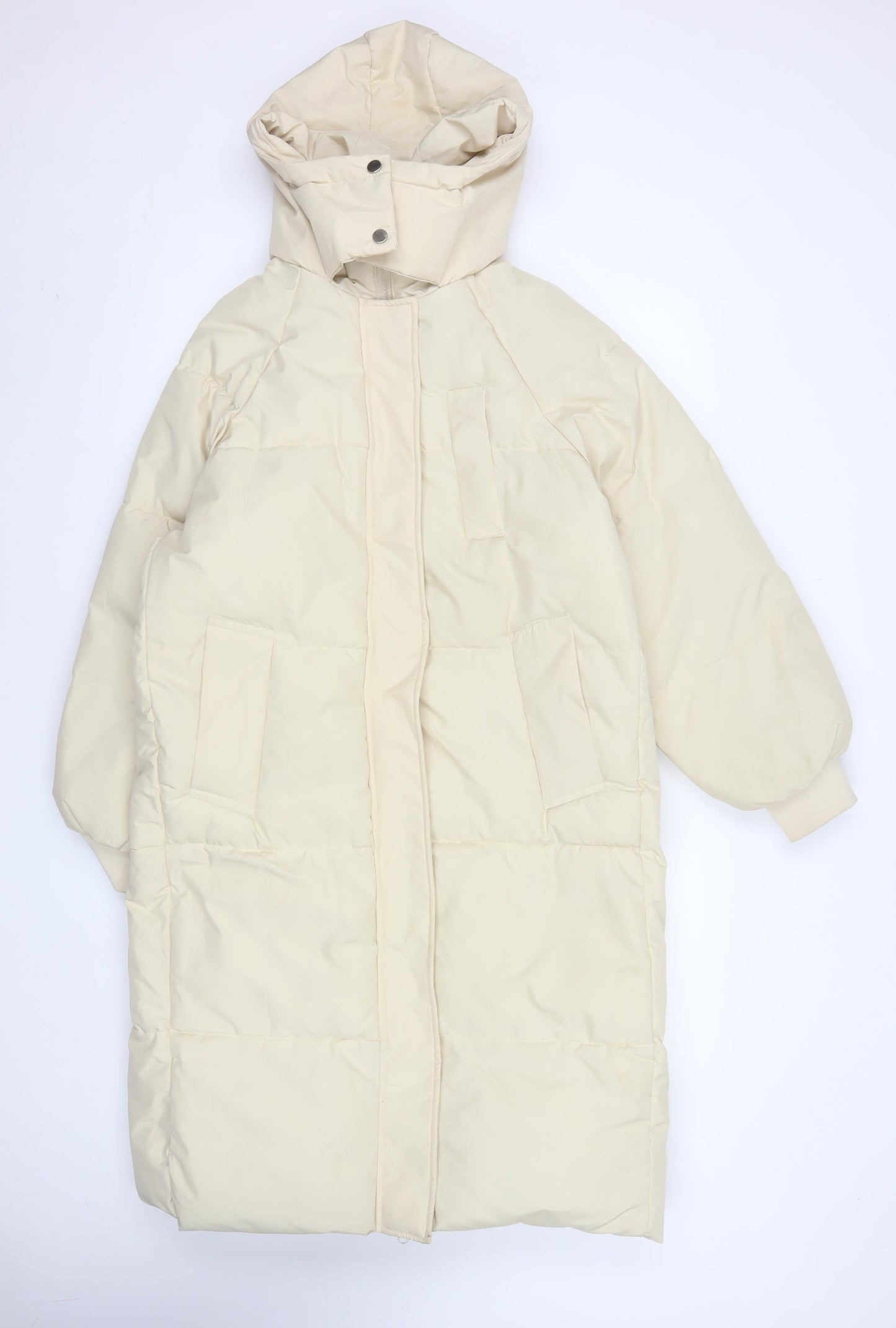 Womens UK Size L Dianyige Ivory Puffer Jacket