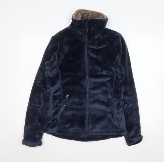Womens UK Size S HKM Sports Blue Basic Jacket