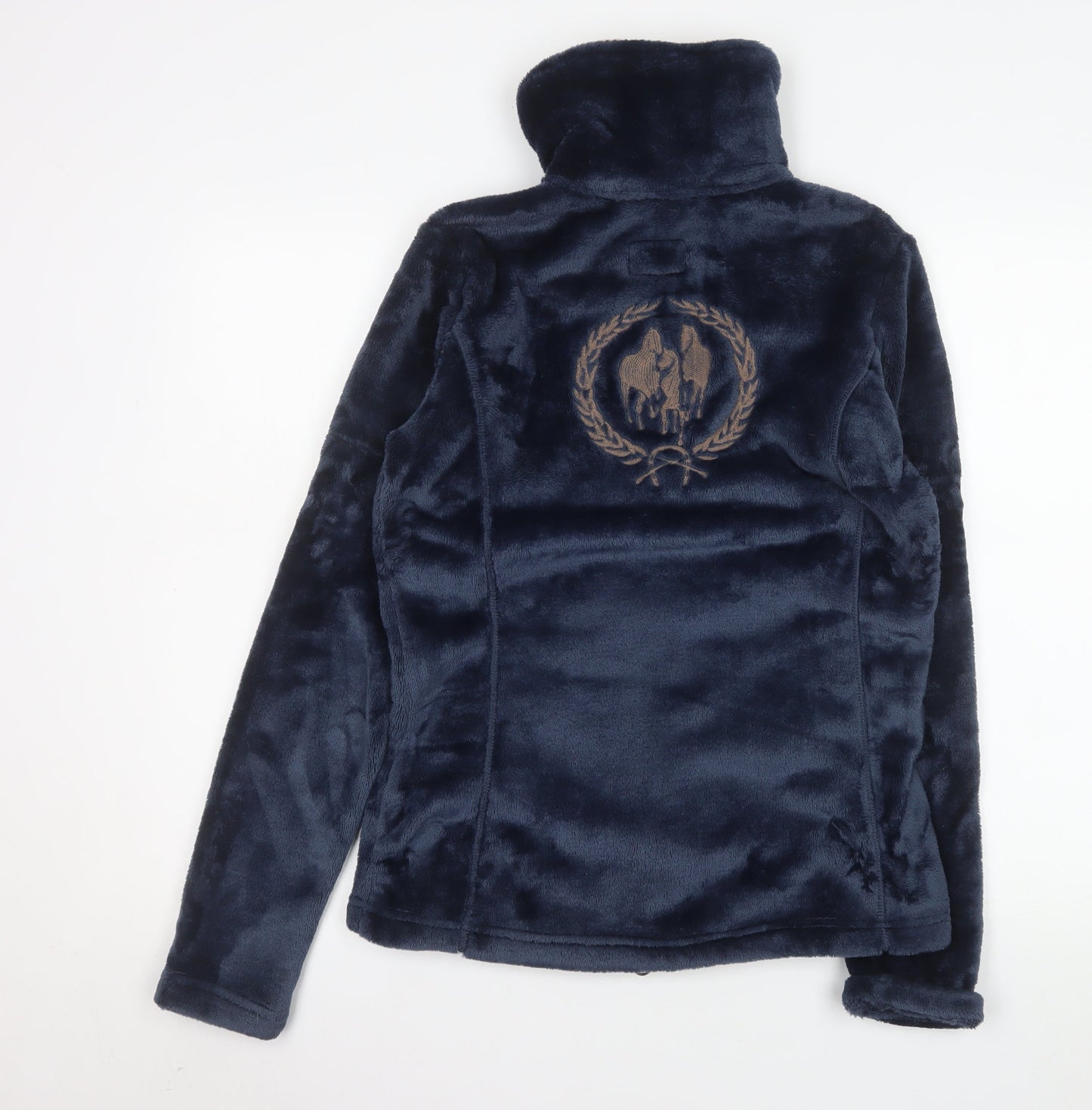 Womens UK Size S HKM Sports Blue Basic Jacket