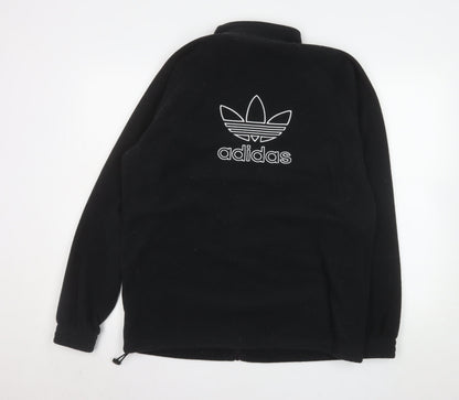 Mens UK Size M adidas Black Basic Jacket