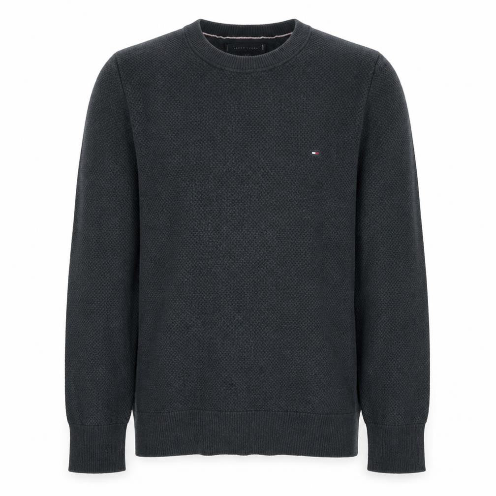 Mens UK Size S Tommy Hilfiger Black Pullover Jumper