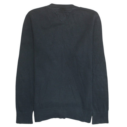 Mens UK Size S Tommy Hilfiger Black Pullover Jumper