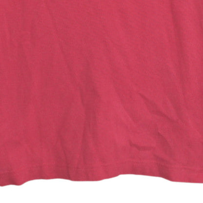 Tommy Hilfiger Men's Red Cotton Short Sleeve Polo Shirt M
