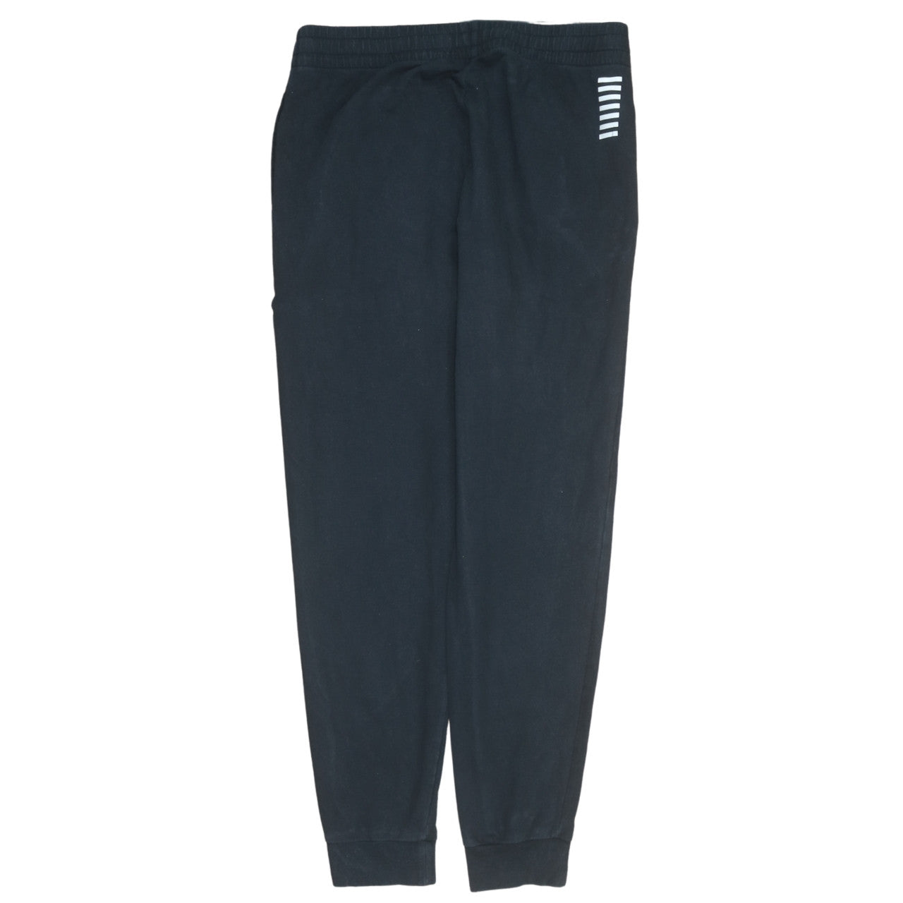 Mens UK Size M Emporio Armani Regular Fit Jogger Black Trousers