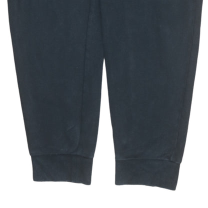 Mens UK Size M Emporio Armani Regular Fit Jogger Black Trousers