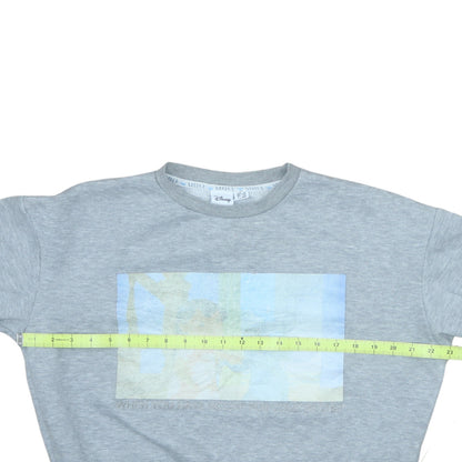 Womens UK Size XS Disney Grey Pullover Sweatshirt