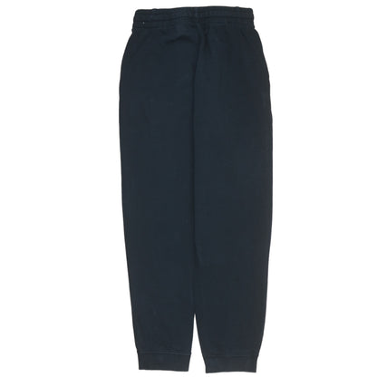 Nike Boys Black Jogger Sweatpants 170cm Cotton Blend Elastic Waist