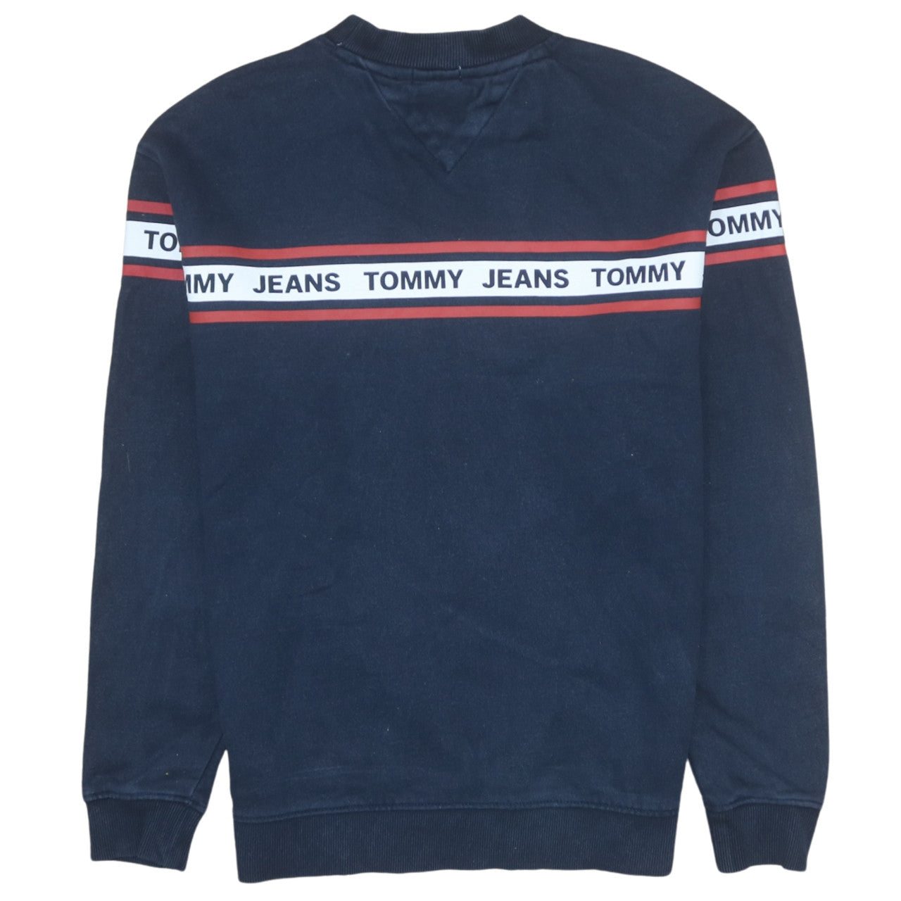 Mens UK Size XS Tommy Jeans Blue Pullover Sweatshirt